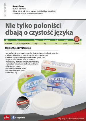 Wybieram: Etiuda na zwilżacz K