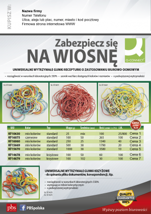 Wybieram: Etiuda na gumki Q-Connect