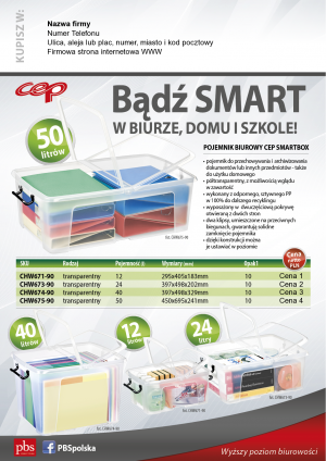 Wybieram: Etiuda na pudła CEP