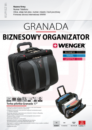 Wybieram: Etiuda na torbę WENGER Granada