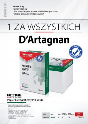 Wybieram: Etiuda na papier Premium Office Products