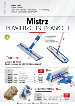 Wybieram: Etiuda na zestaw mop Duotex