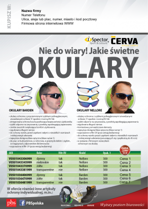 Wybieram: Etiuda na okulary i-Spector