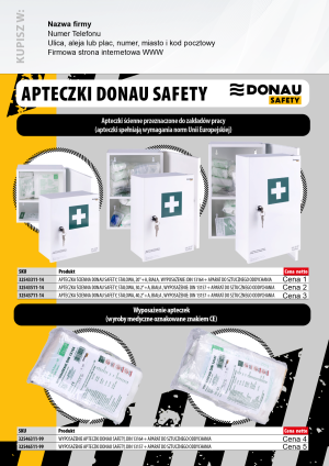 Wybieram: Apteczki DONAU SAFETY 2