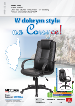 Wybieram: Etiuda na fotel biurowy Office Products Corsica