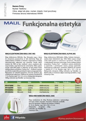 Wybieram: Etiuda na wagi Maul