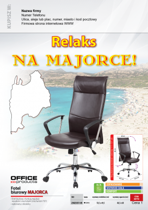 Wybieram: Etiuda na fotel biurowy Office Products Majorca