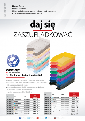Wybieram: Etiuda na szufladki Office Products
