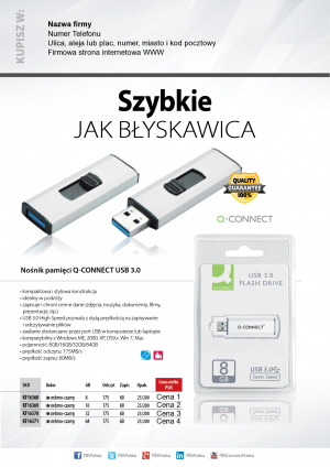 Wybieram: Etiuda na pendrive 3.0 Q-Connect