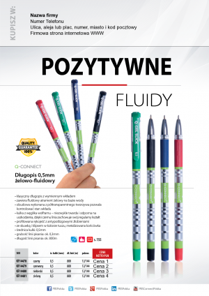 Wybieram: Etiuda na fluidowe długopisy Q-Connect